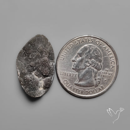 Natural Black Amethyst Druzy