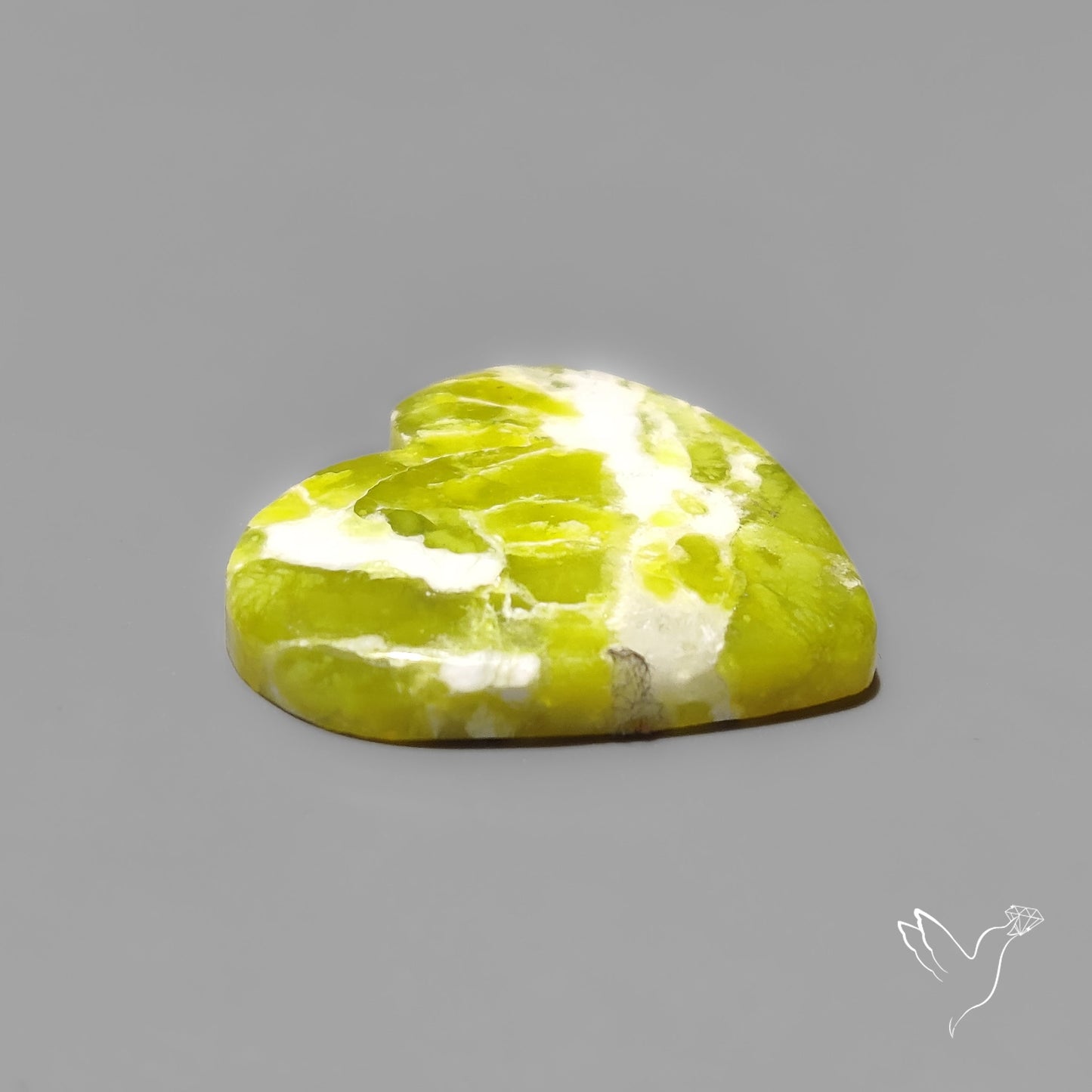 Lizardite Serpentine Heart