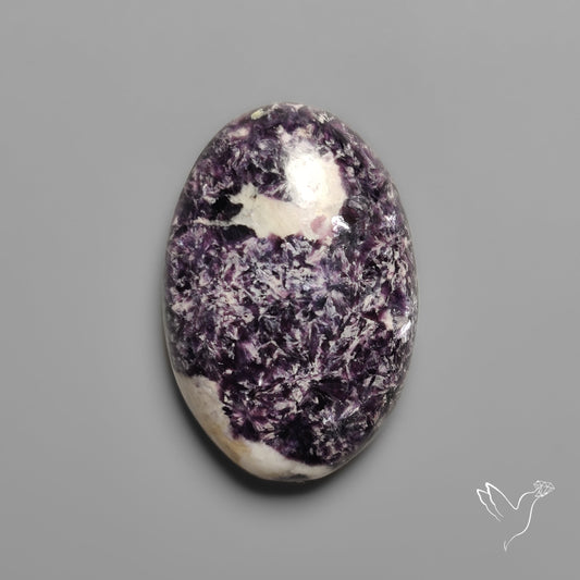 Purple Lepidolite Cabochon