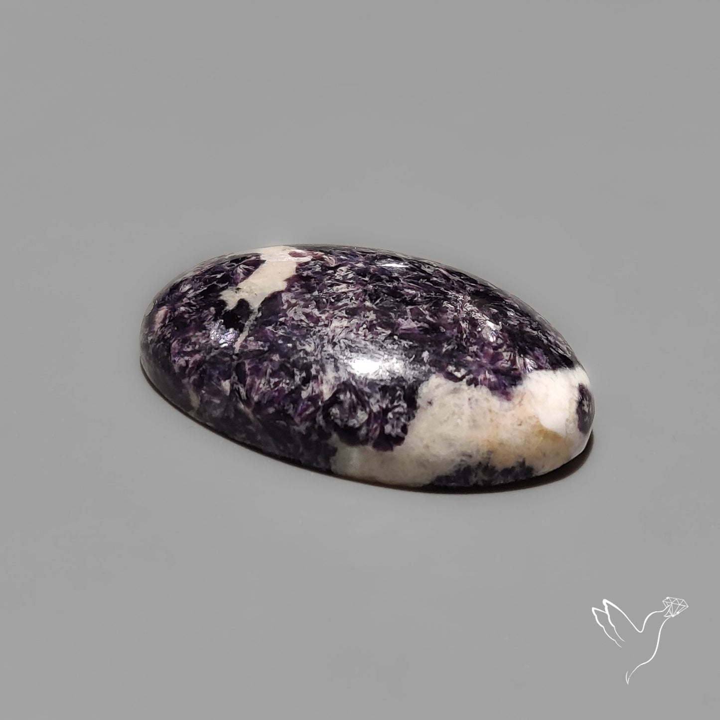 Purple Lepidolite Cabochon