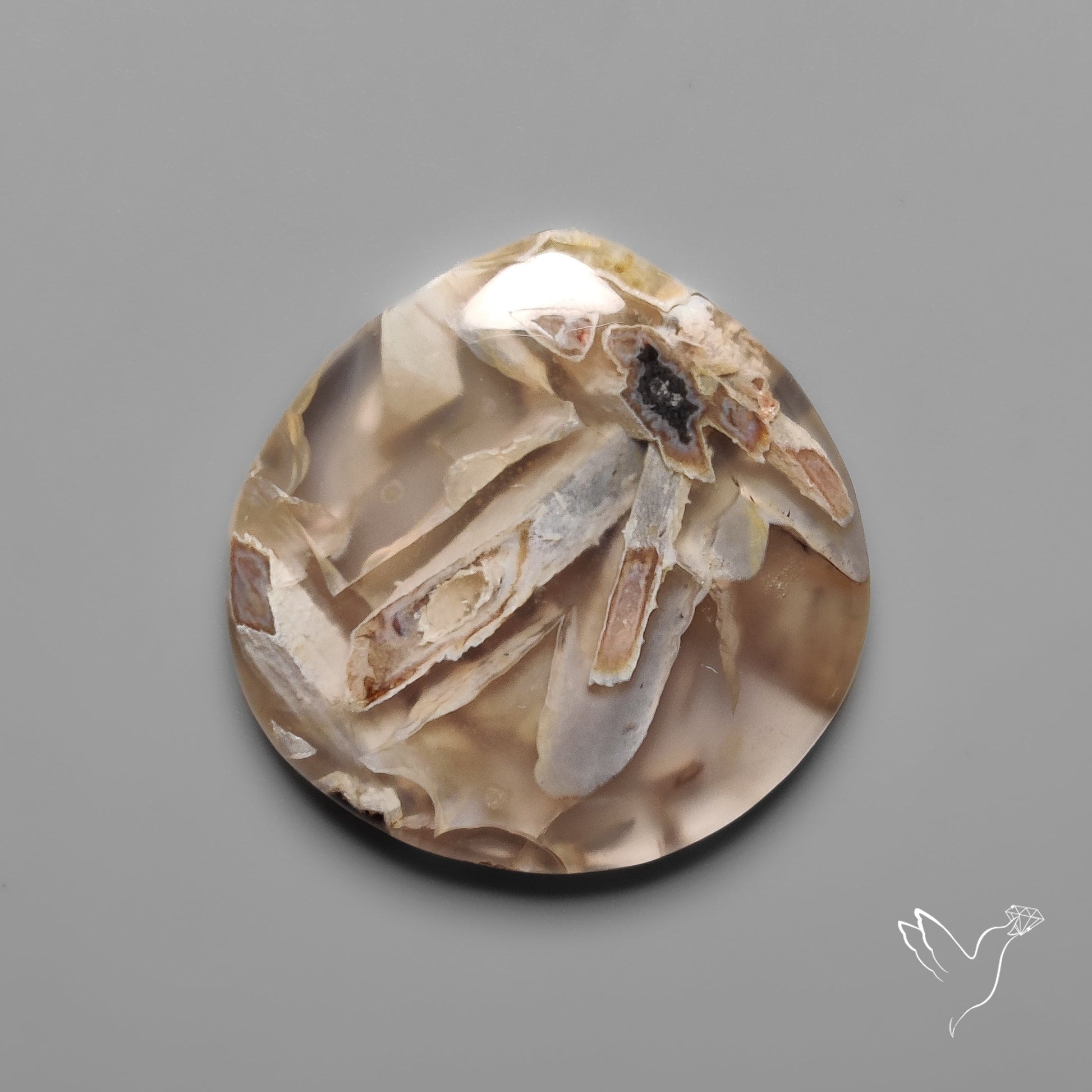 Turkish Tube Agate Cabochon