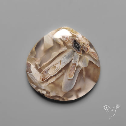 Turkish Tube Agate Cabochon