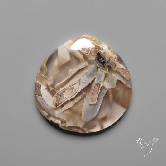 Turkish Tube Agate Cabochon