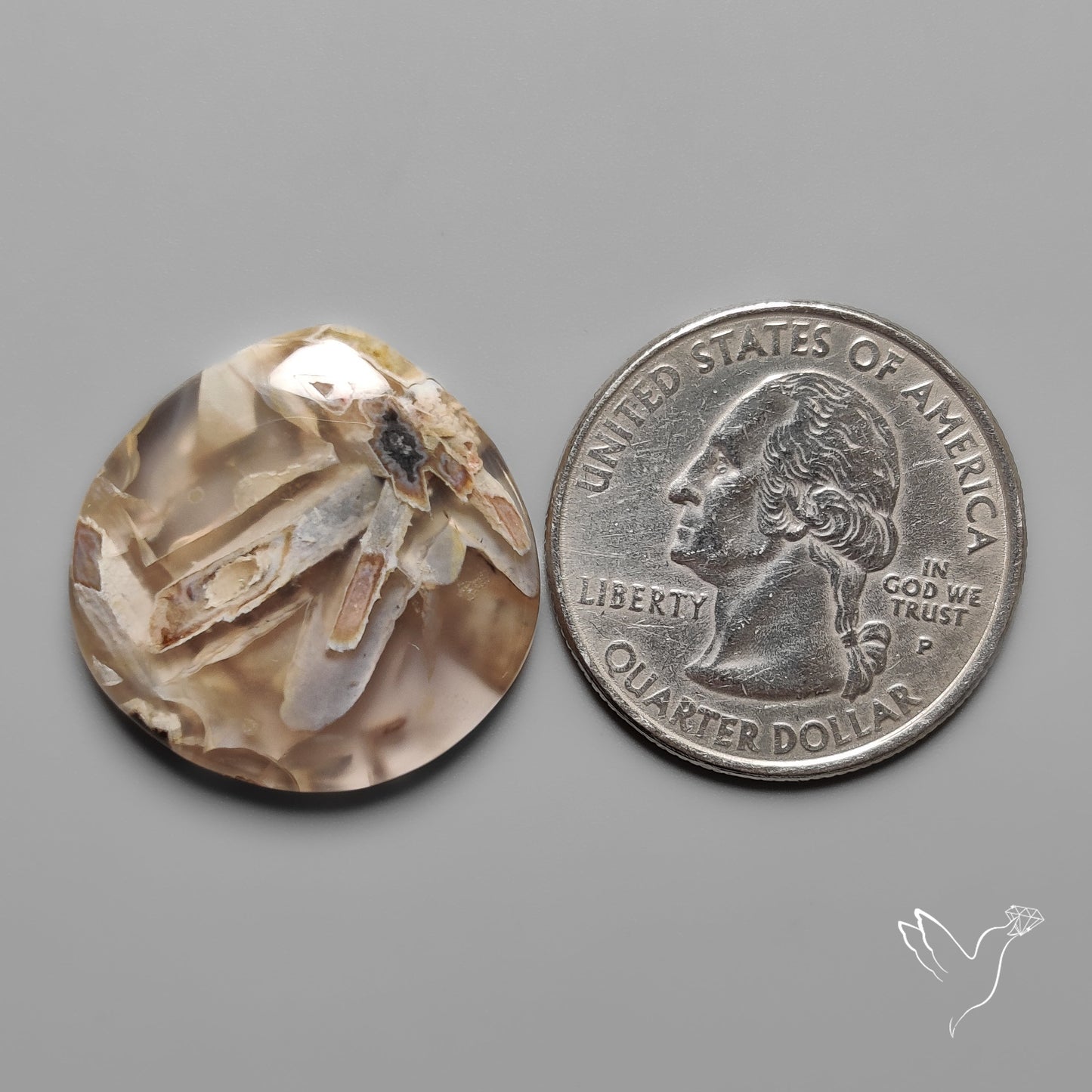 Turkish Tube Agate Cabochon