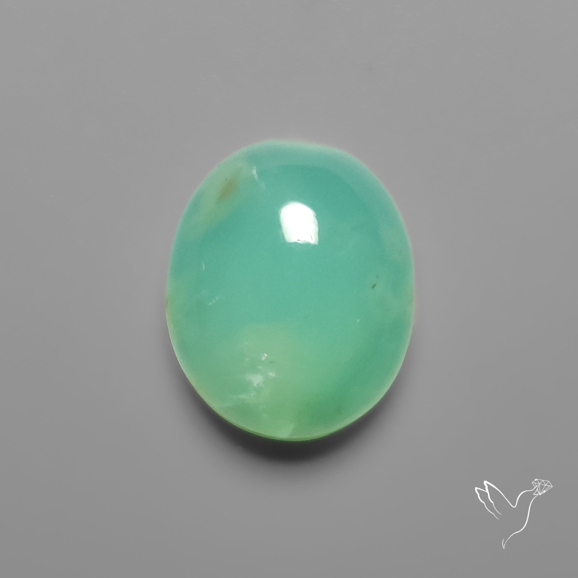 Tanzanian Prase Opal Cabochon