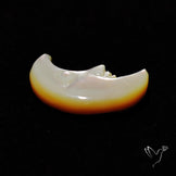 Mother Of Pearl Crescent Moonface Carving