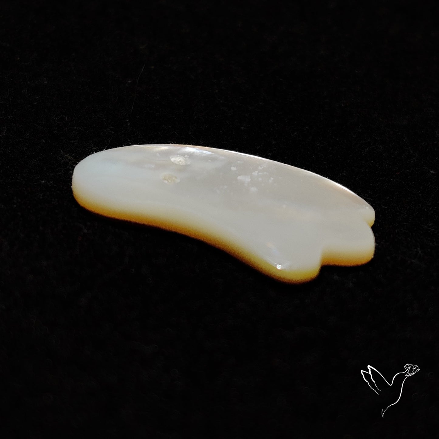 Mother Of Pearl Ghost Carving