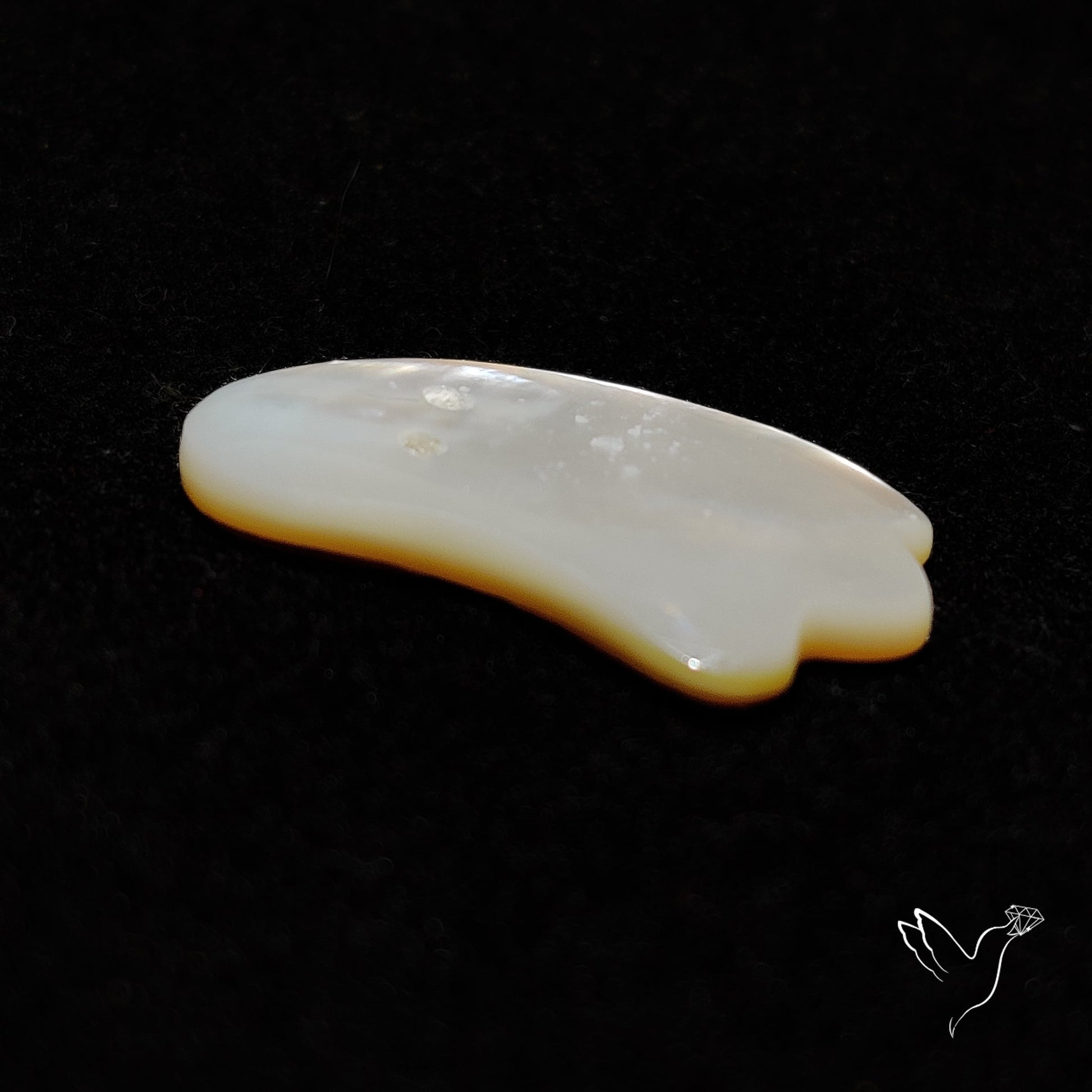 Mother Of Pearl Ghost Carving