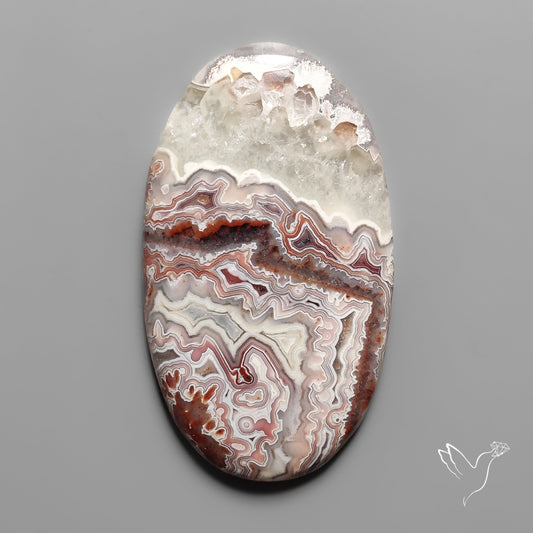Large Crazylace Agate Cabochon