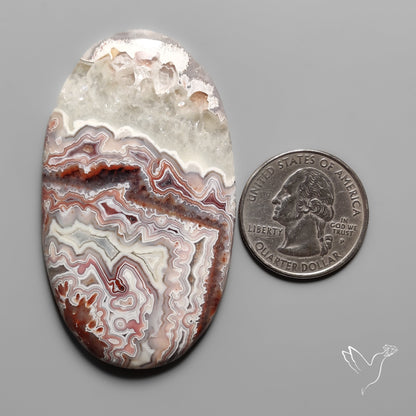 Large Crazylace Agate Cabochon
