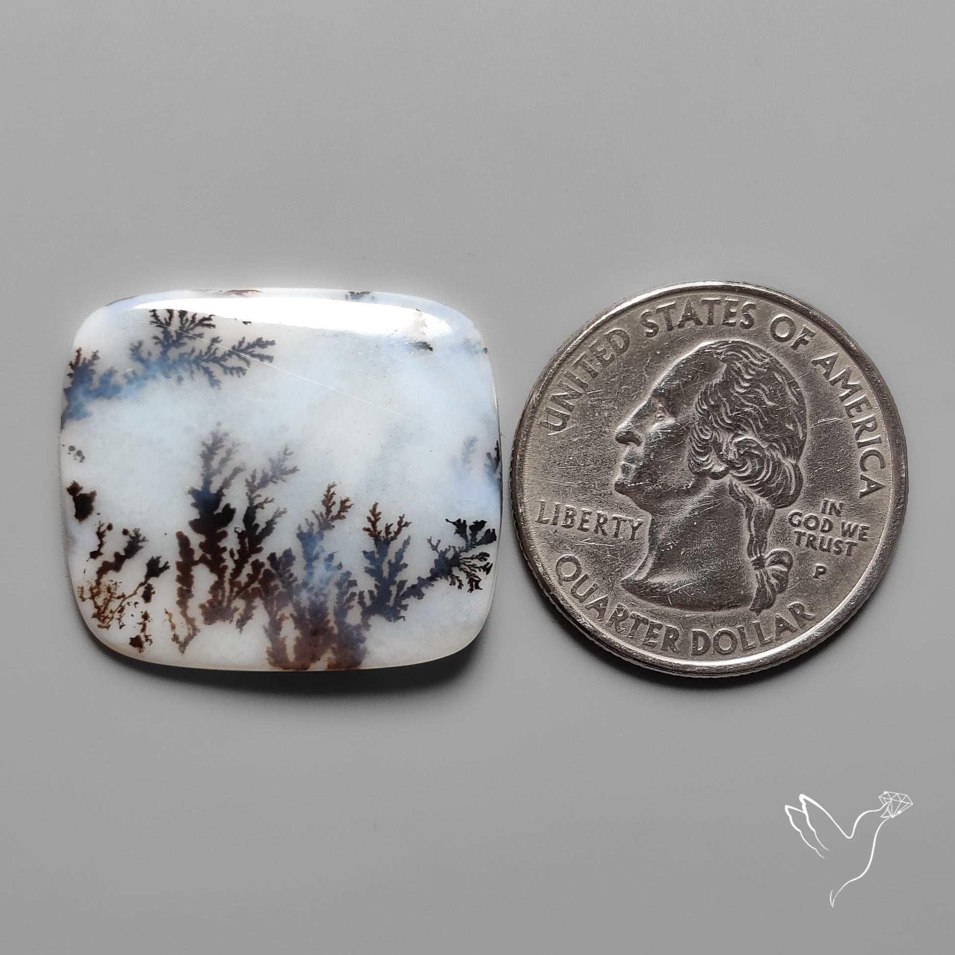 Scenic Agate Cabochon