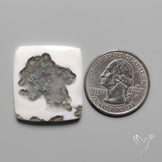 Moss Agate Solar Quartz Cabochon