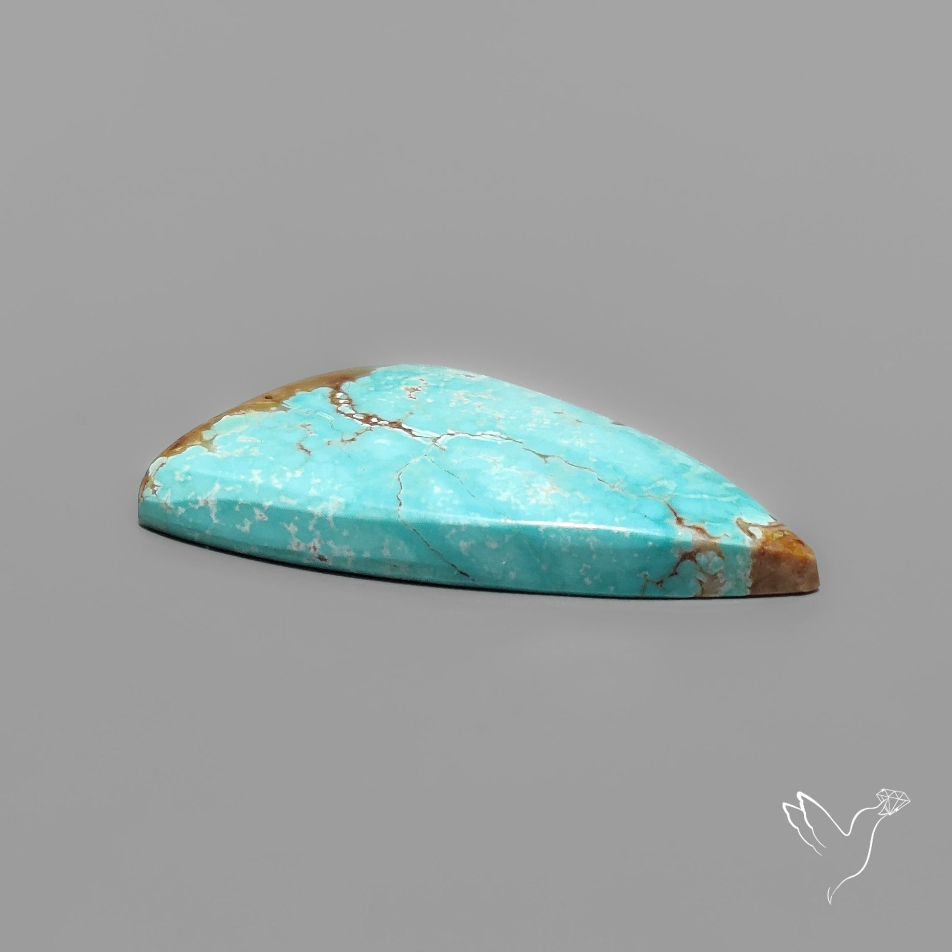 Number 8 Mines Turquoise Cabochon