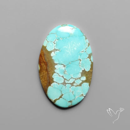 Number 8 Mines Turquoise Cabochon