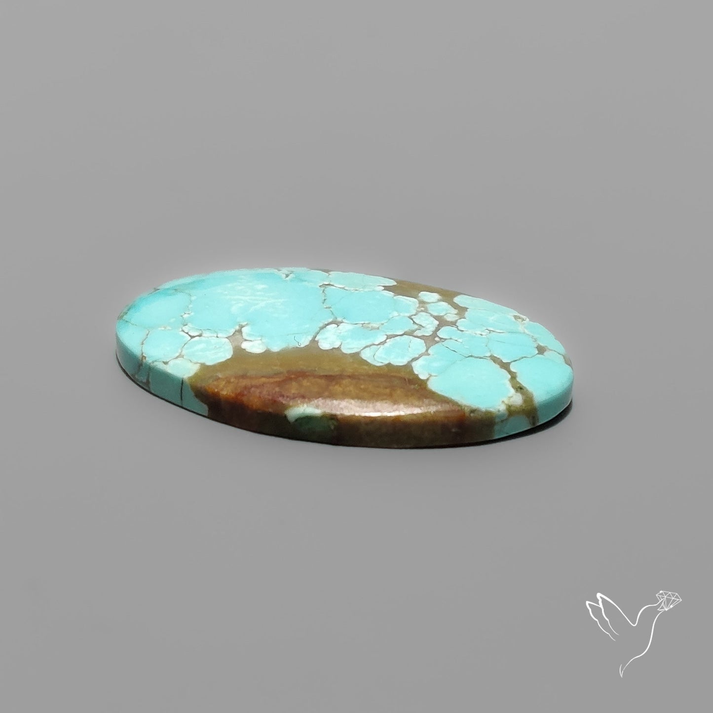 Number 8 Mines Turquoise Cabochon