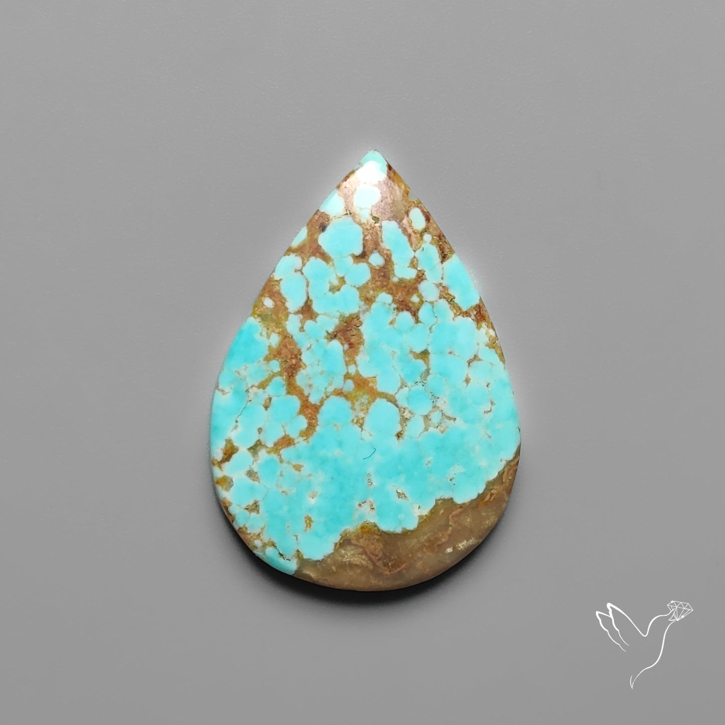 Number 8 Mines Turquoise Cabochon