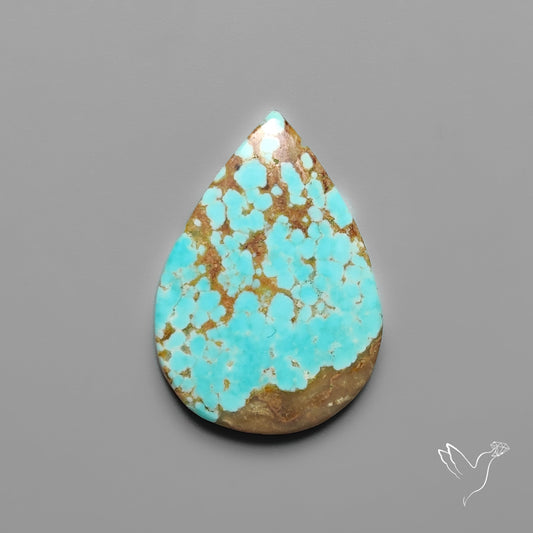 Number 8 Mines Turquoise Cabochon