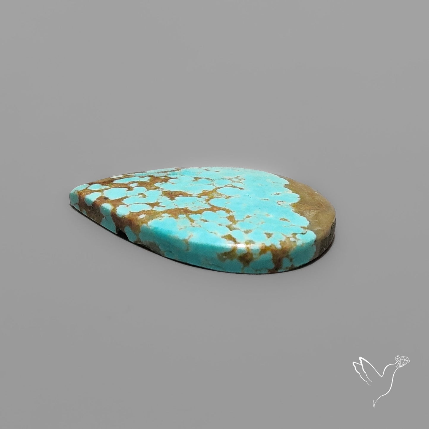 Number 8 Mines Turquoise Cabochon