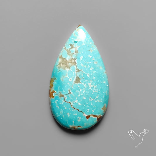 Number 8 Mines Turquoise Cabochon
