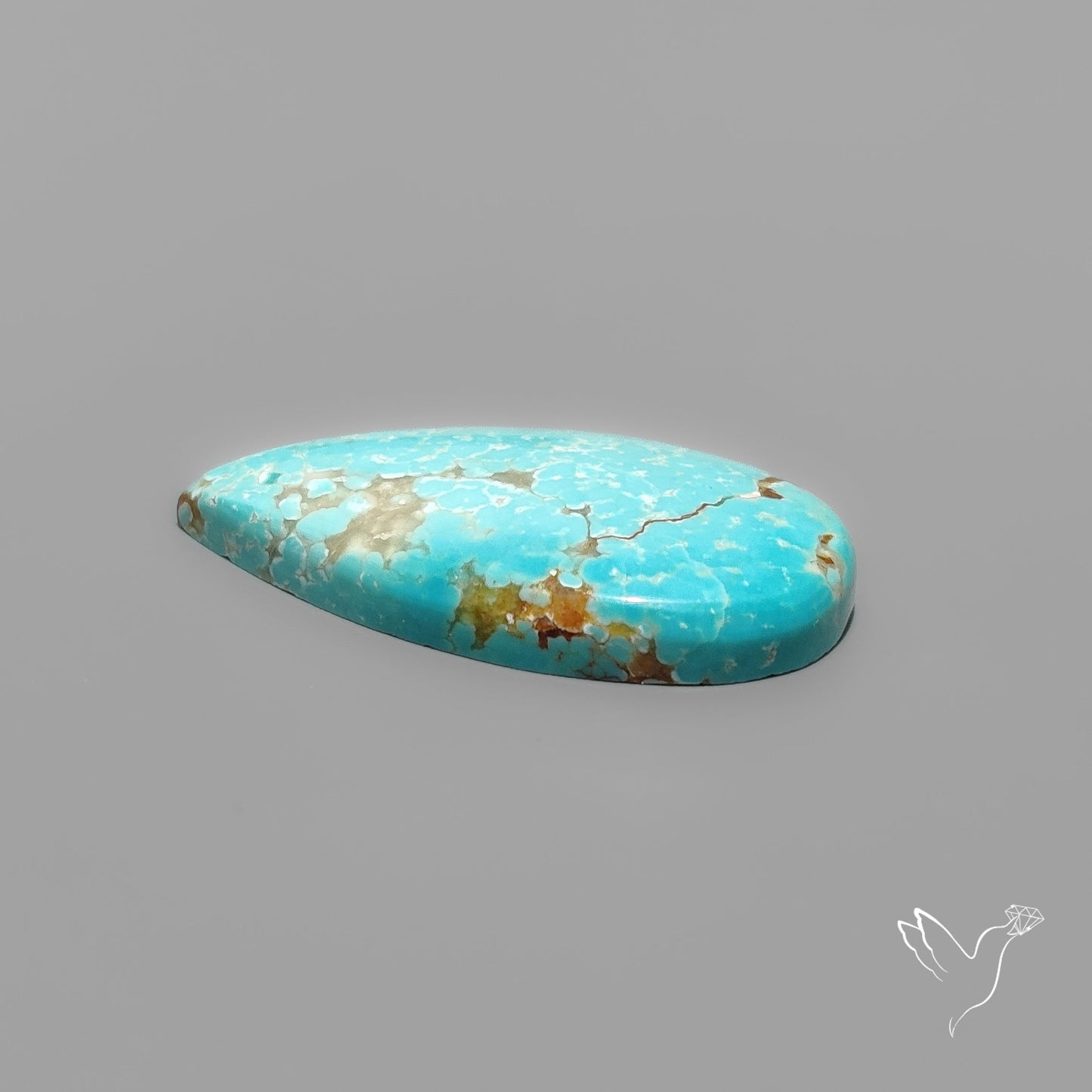 Number 8 Mines Turquoise Cabochon