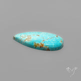 Number 8 Mines Turquoise Cabochon