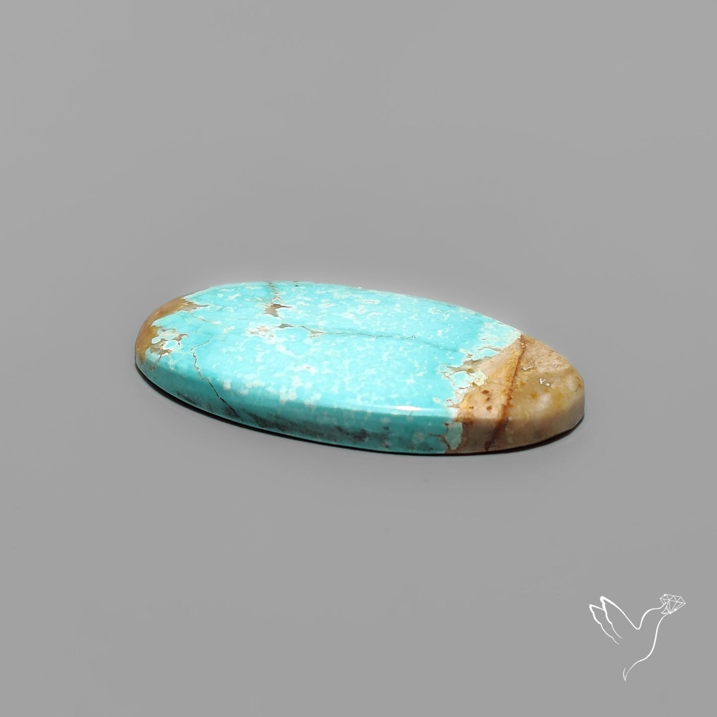 Number 8 Mines Turquoise Cabochon