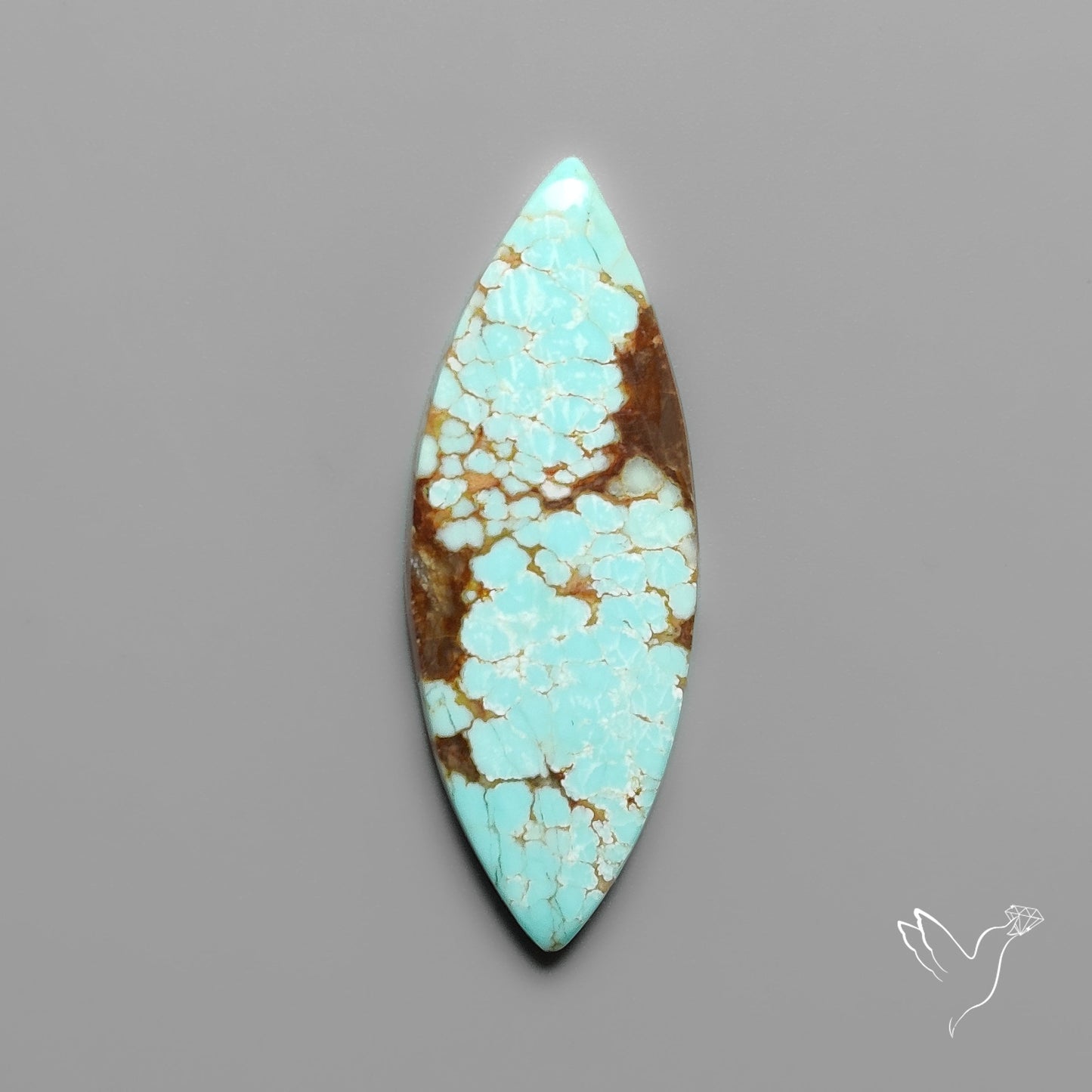 Number 8 Mines Turquoise Cabochon