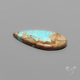 Number 8 Mines Turquoise Cabochon