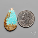 Number 8 Mines Turquoise Cabochon