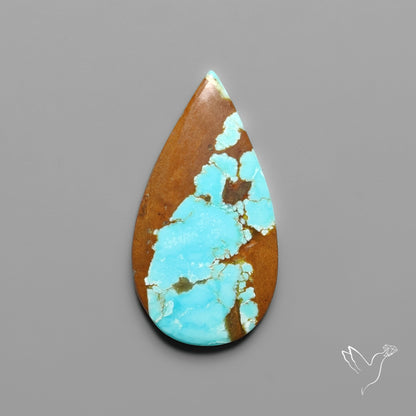 Number 8 Mines Turquoise Cabochon
