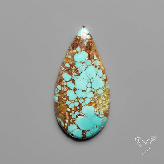 Number 8 Mines Turquoise Cabochon