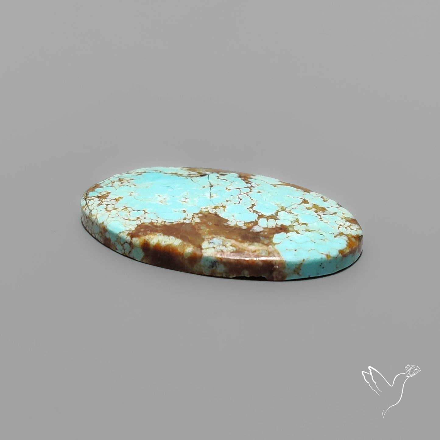 Number 8 Mines Turquoise Cabochon