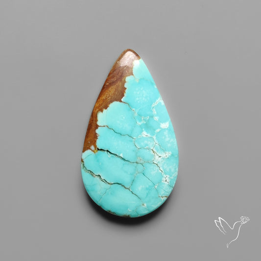 Number 8 Mines Turquoise Cabochon