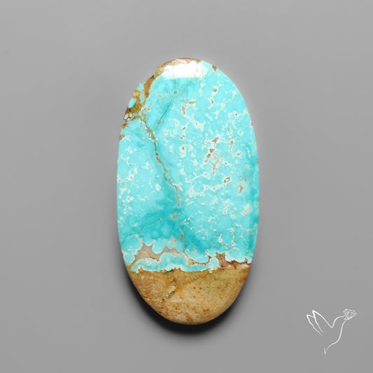 Number 8 Mines Turquoise Cabochon