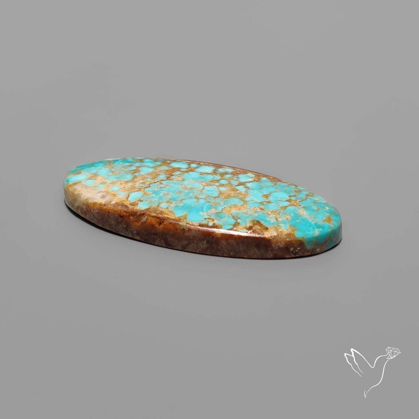Number 8 Mines Turquoise Cabochon
