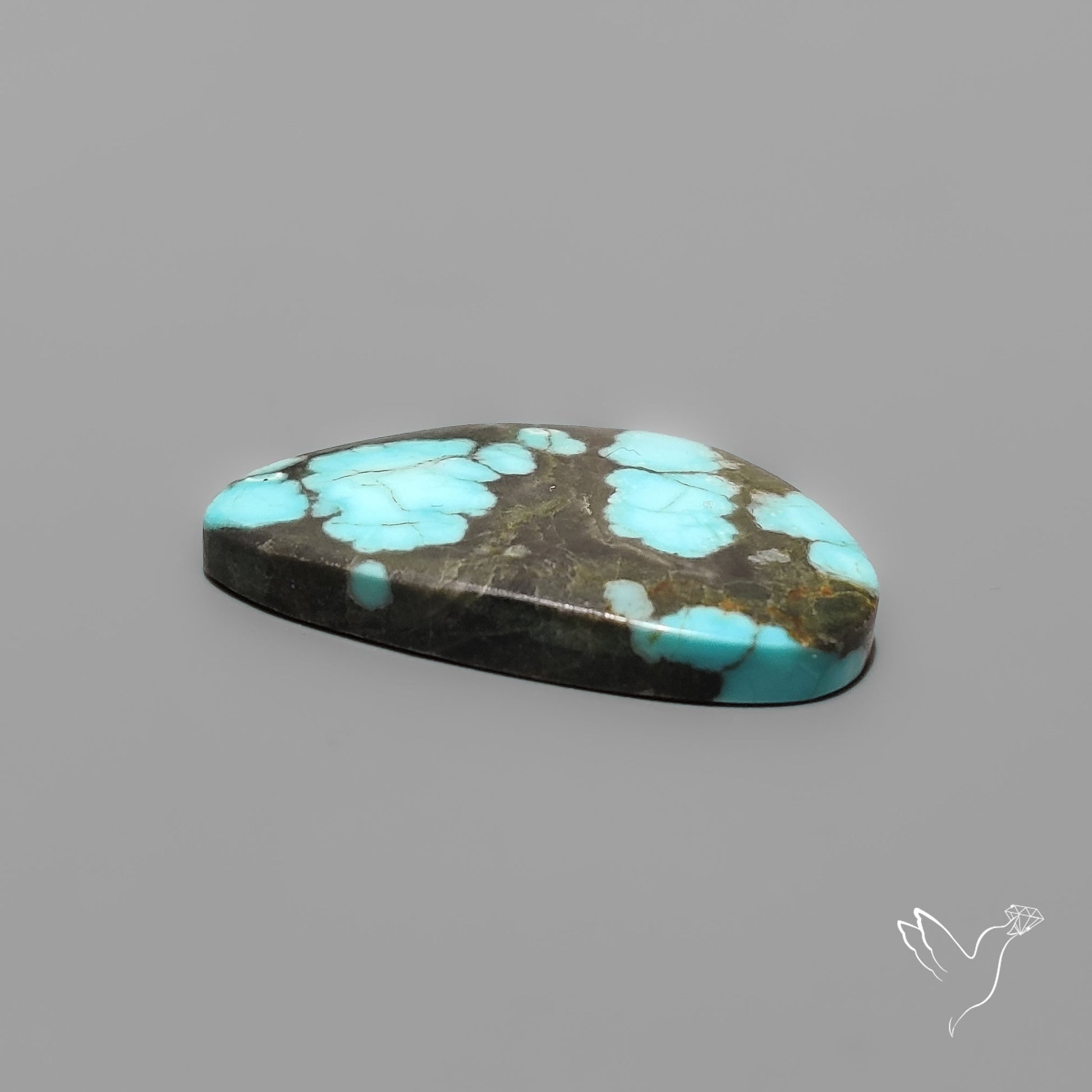 Number 8 Mines Turquoise Cabochon