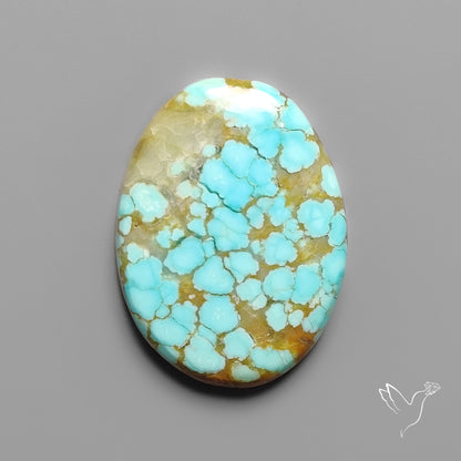 Number 8 Mines Turquoise Cabochon