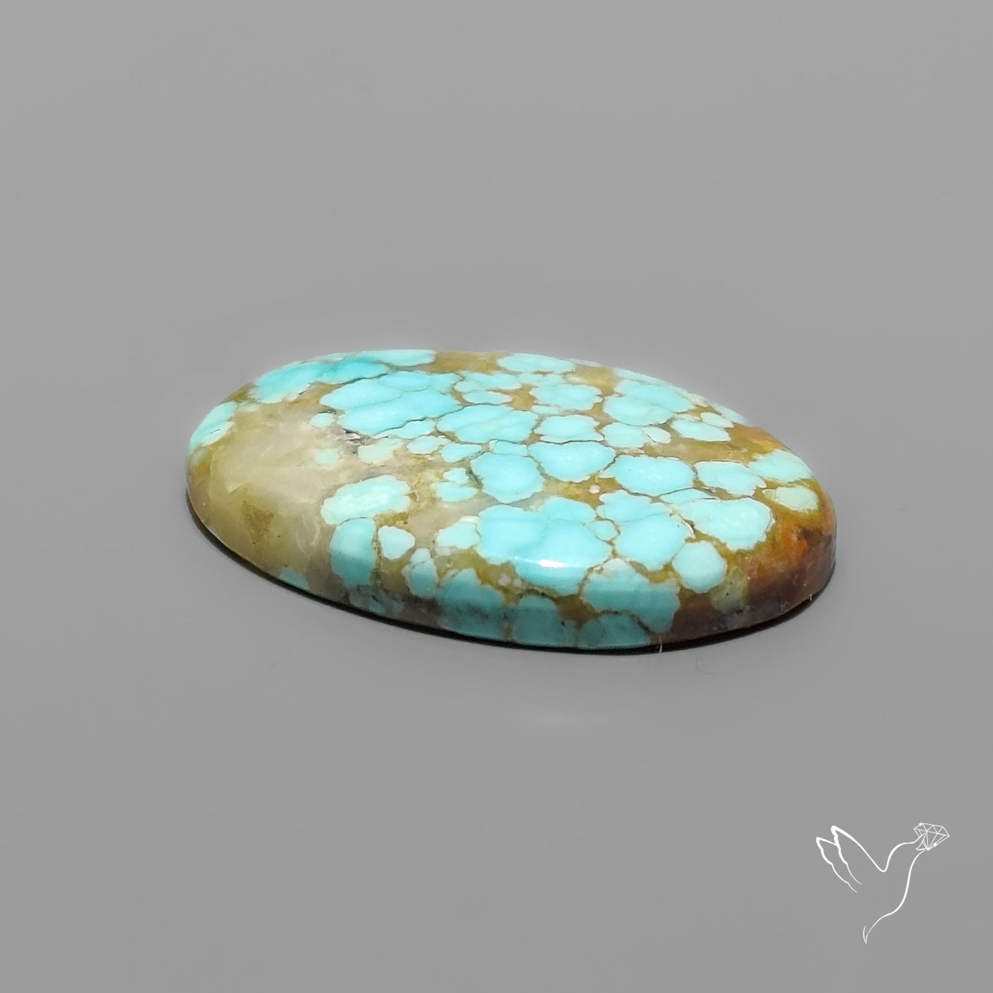 Number 8 Mines Turquoise Cabochon