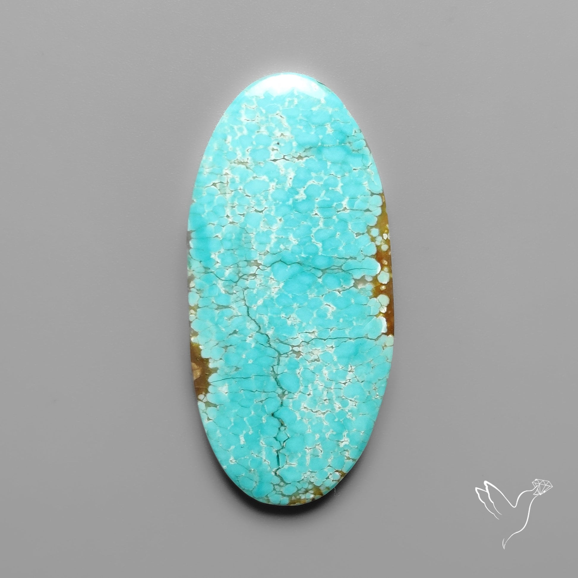 Number 8 Mines Turquoise Cabochon