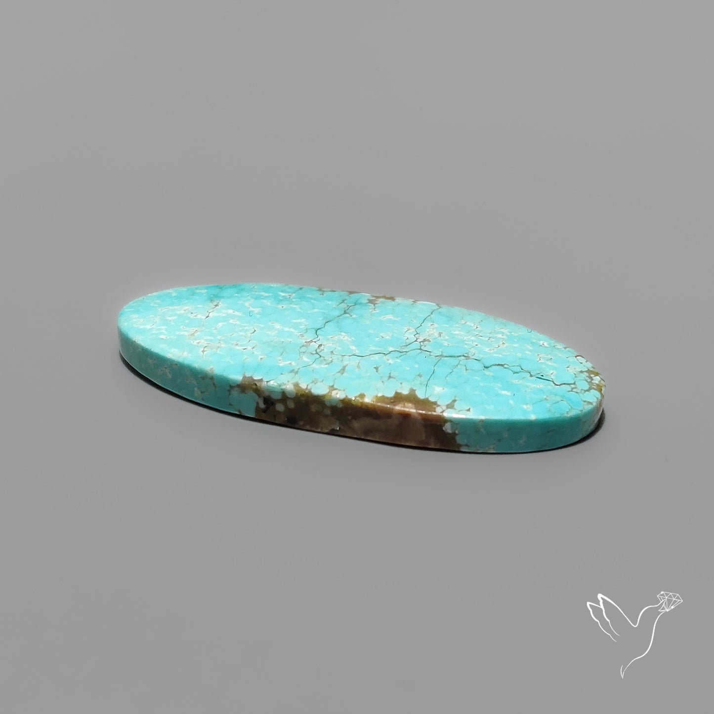 Number 8 Mines Turquoise Cabochon