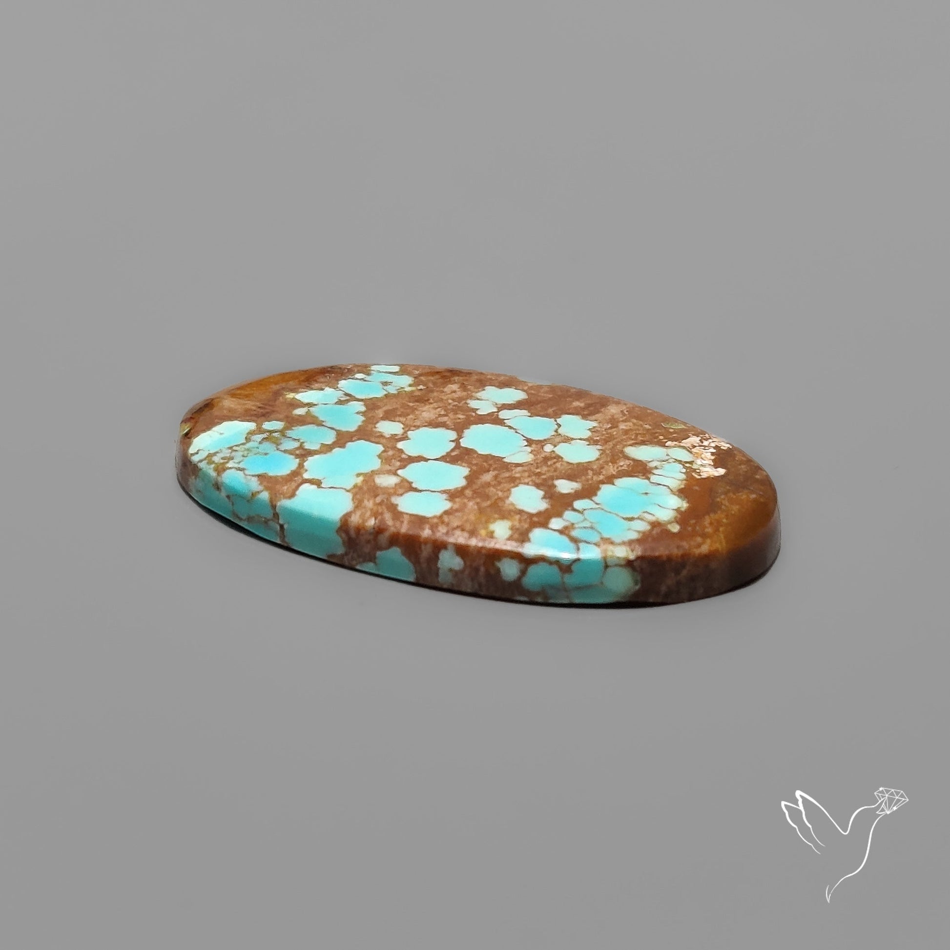 Number 8 Mines Turquoise Cabochon