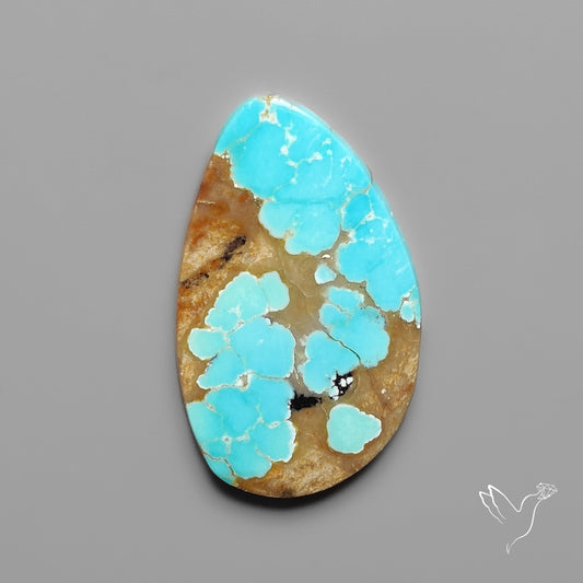 Number 8 Mines Turquoise Cabochon