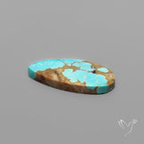 Number 8 Mines Turquoise Cabochon