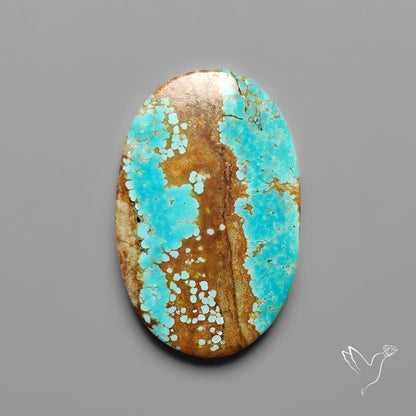 Number 8 Mines Turquoise Cabochon