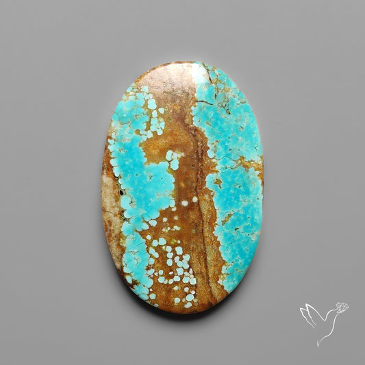 Number 8 Mines Turquoise Cabochon