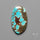 Number 8 Mines Turquoise Cabochon