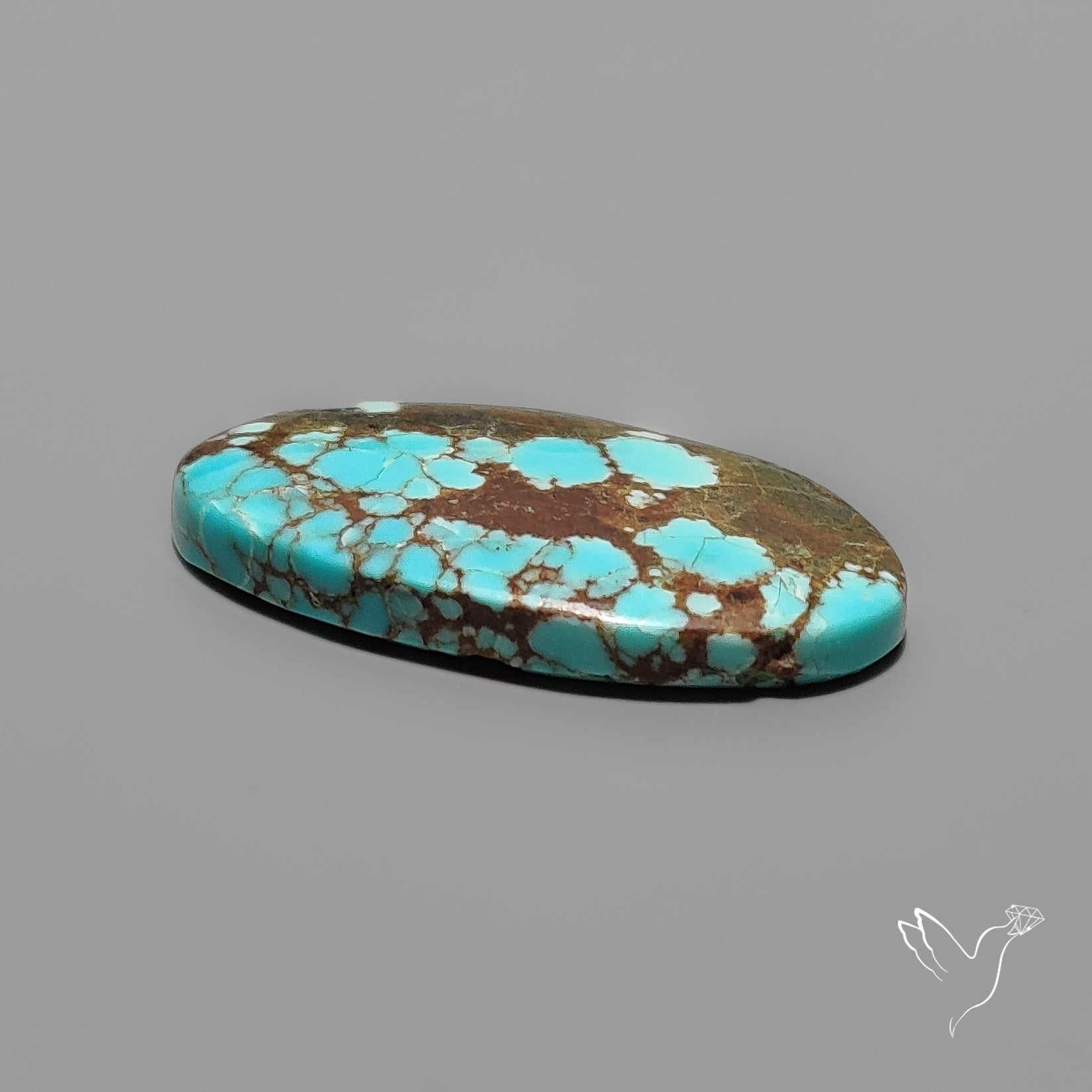 Number 8 Mines Turquoise Cabochon