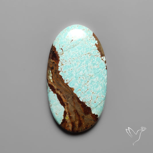 Number 8 Mines Turquoise Cabochon