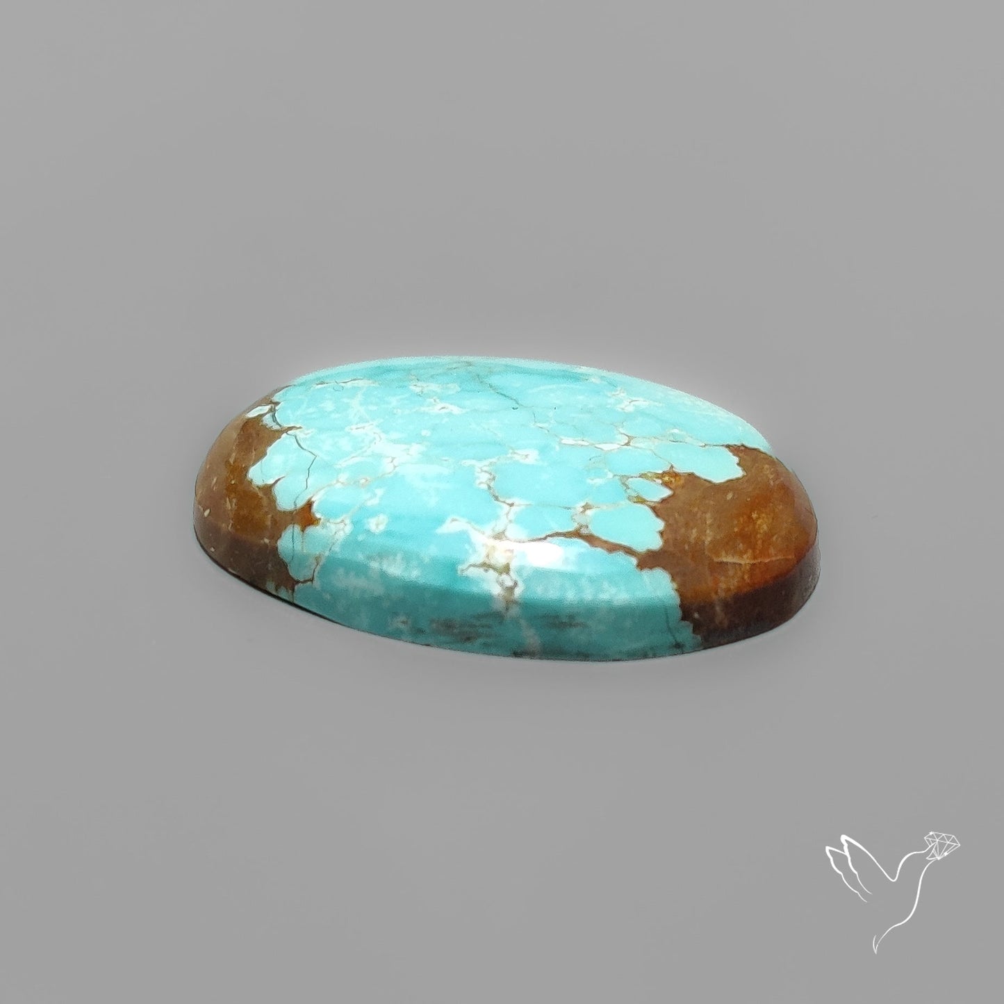 Number 8 Mines Turquoise Cabochon
