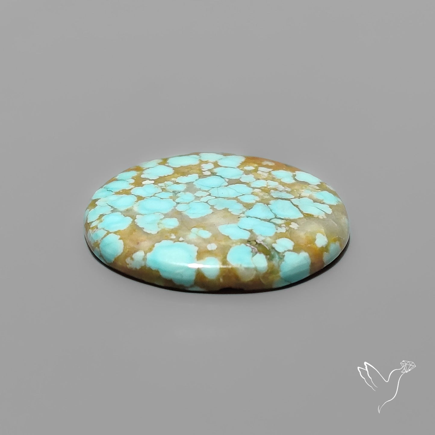 Number 8 Mines Turquoise Cabochon